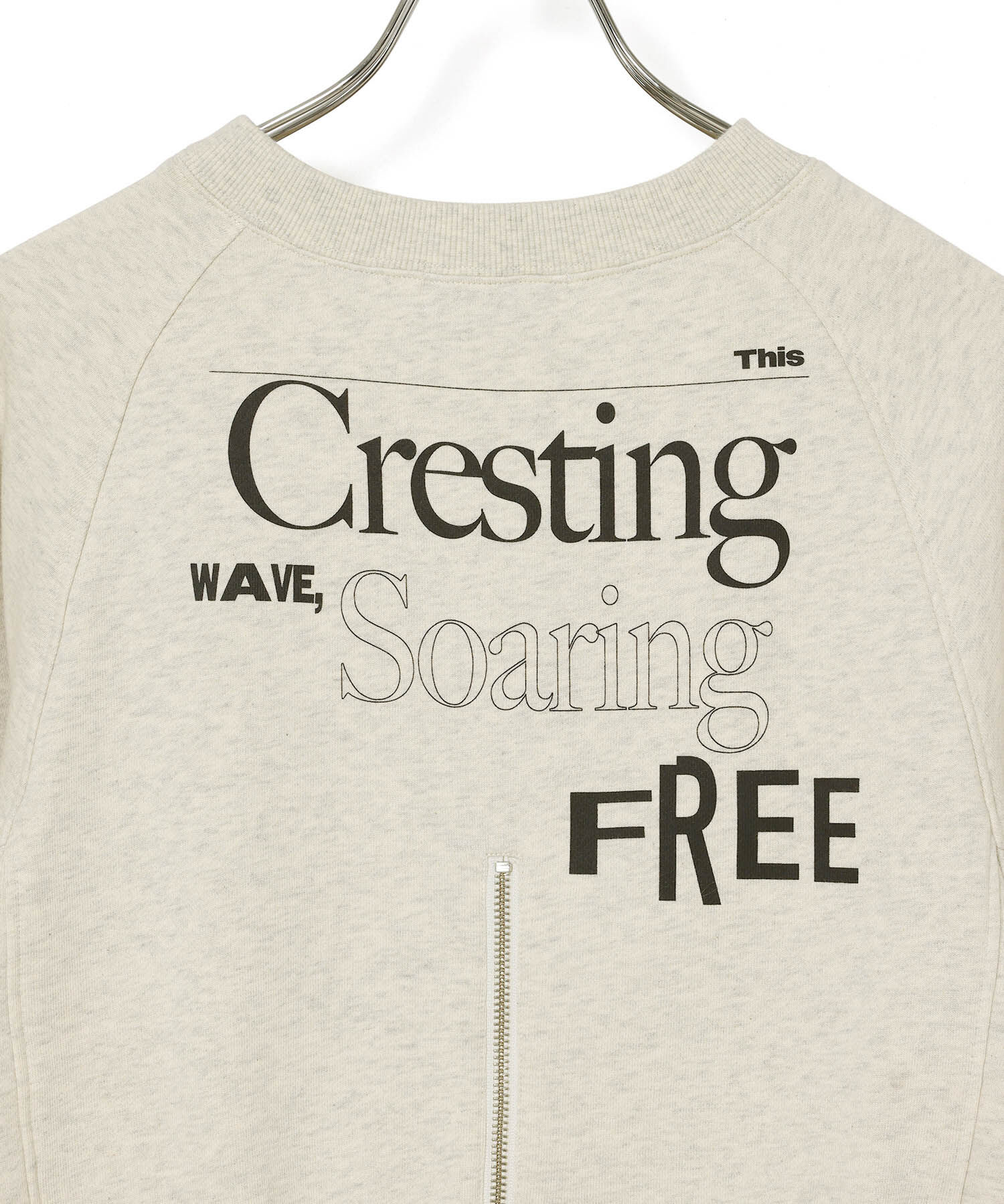 ADAM ET ROPE'「【サステナブル】クロップドスウェット」|スウェット・ジャージ|