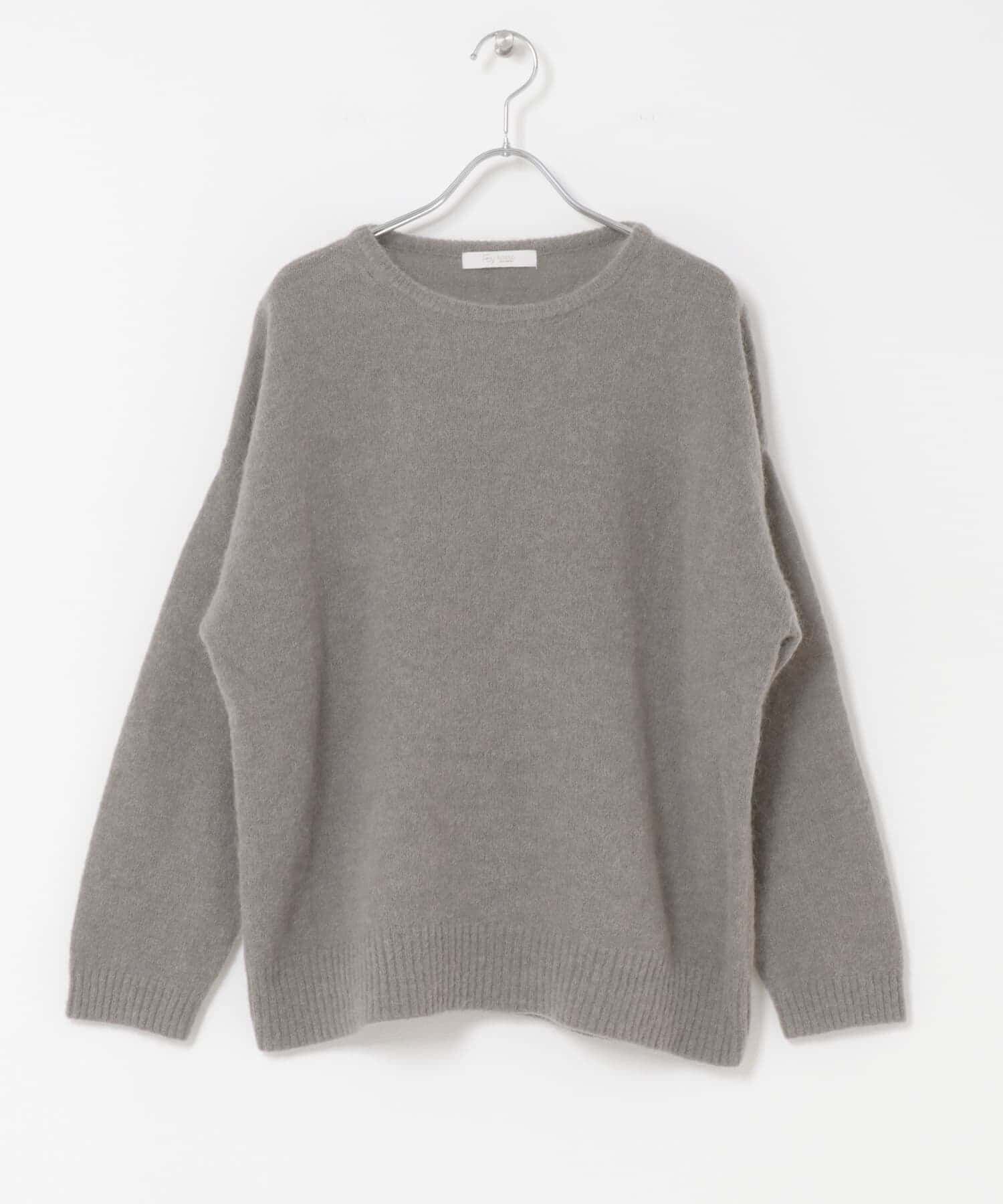 URBAN RESEARCH ROSSO「F by ROSSO　ヘアリーニットプルオーバー+ニットスカーフ」|ニット・セーター|