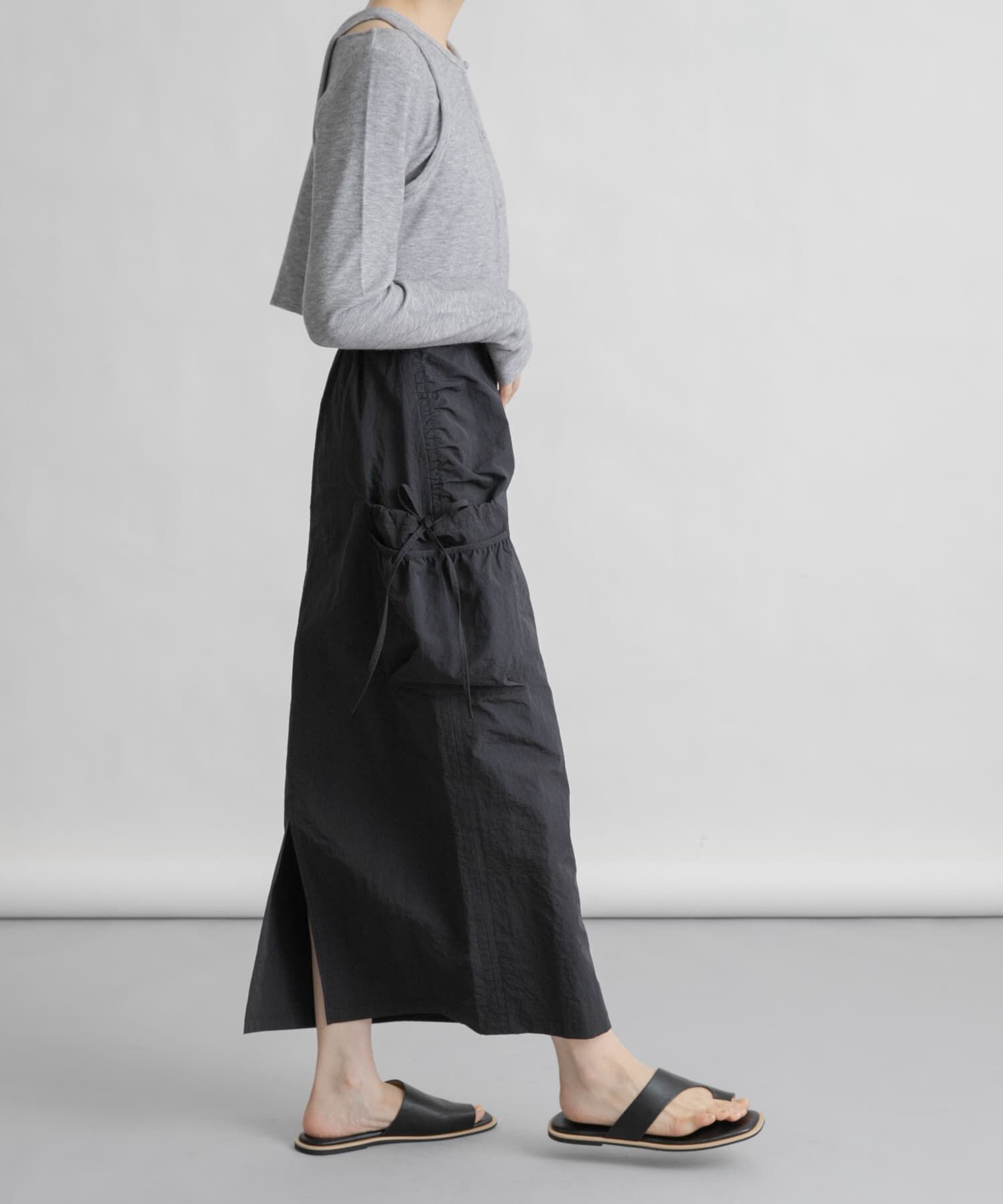  「ポケットディティールカーゴスカート」|スカート|