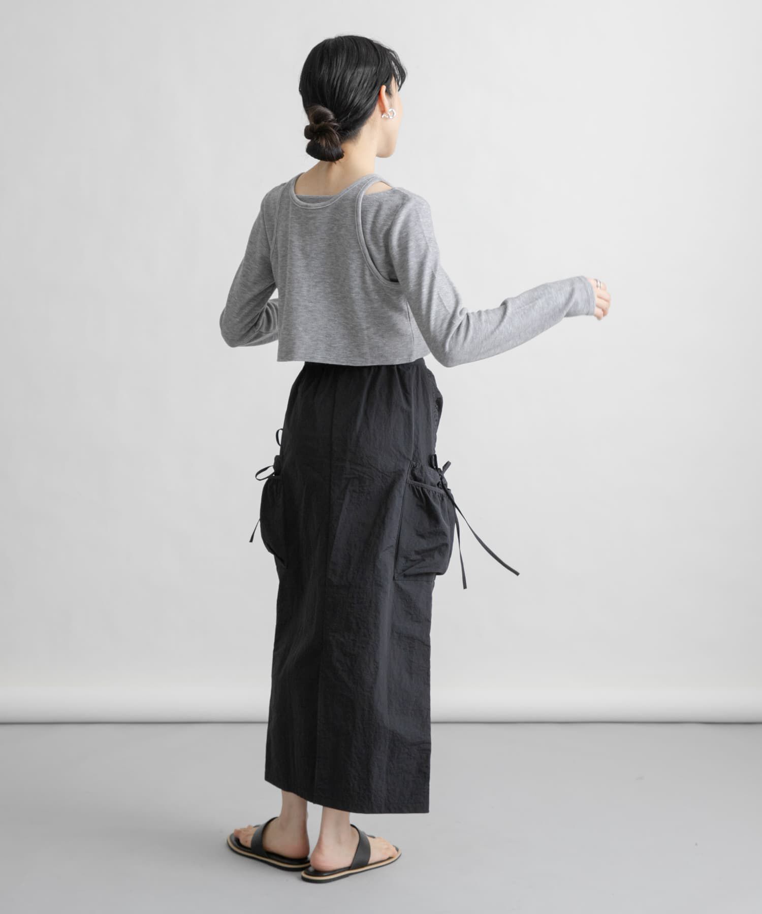  「ポケットディティールカーゴスカート」|スカート|