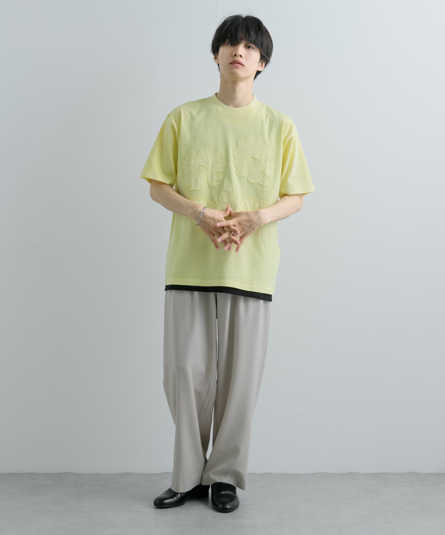 SENSE OF PLACE by URBAN RESEARCH「『ユニセックス』フェードポップアートフラワーTシャツ(5分袖)」|Tシャツ・カットソー|