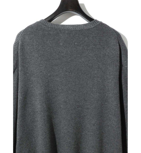 MIDIUMISOLID「MIDIUMISOLID for Ladies リブピンタックプルオーバー」|ニット・セーター|