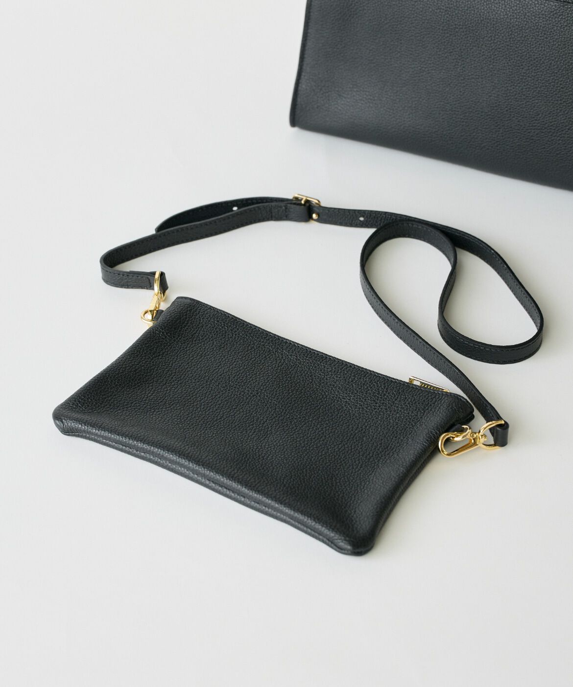 FAVORITE SUKINAMONO「ポーチ付きレザートートバッグ《CHRISTIAN VILLA》」|トートバッグ|