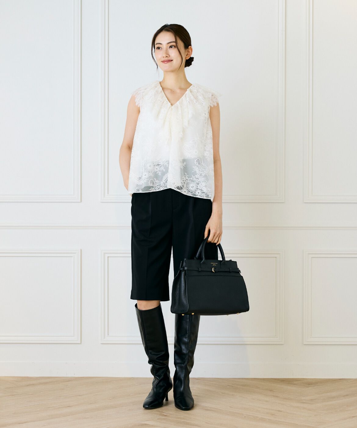 FAVORITE SUKINAMONO「ポーチ付きレザートートバッグ《CHRISTIAN VILLA》」|トートバッグ|