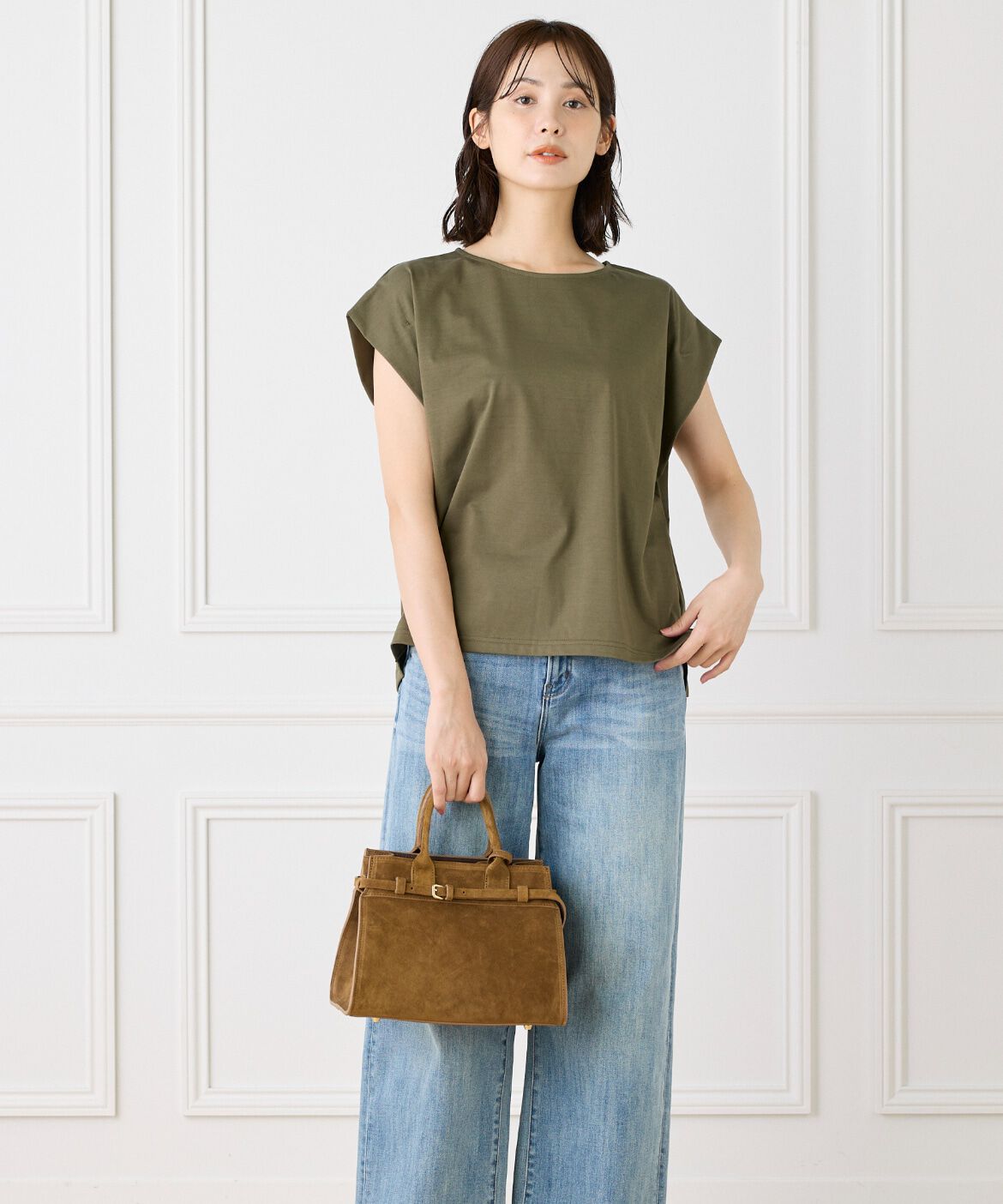 FAVORITE SUKINAMONO「ポーチ付きレザートートバッグ《CHRISTIAN VILLA》」|トートバッグ|