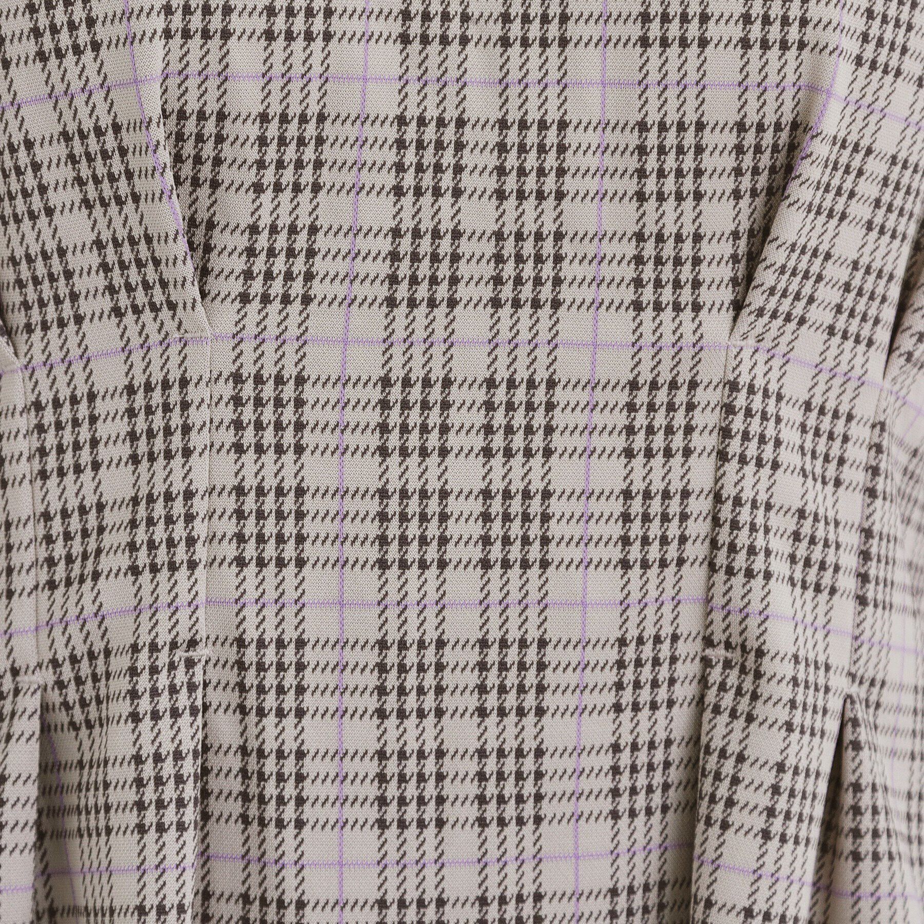 index「《S-LLsize》ストレッチチェックジャカードワンピース【洗濯機洗い可/抗ピル】」|ワンピース|