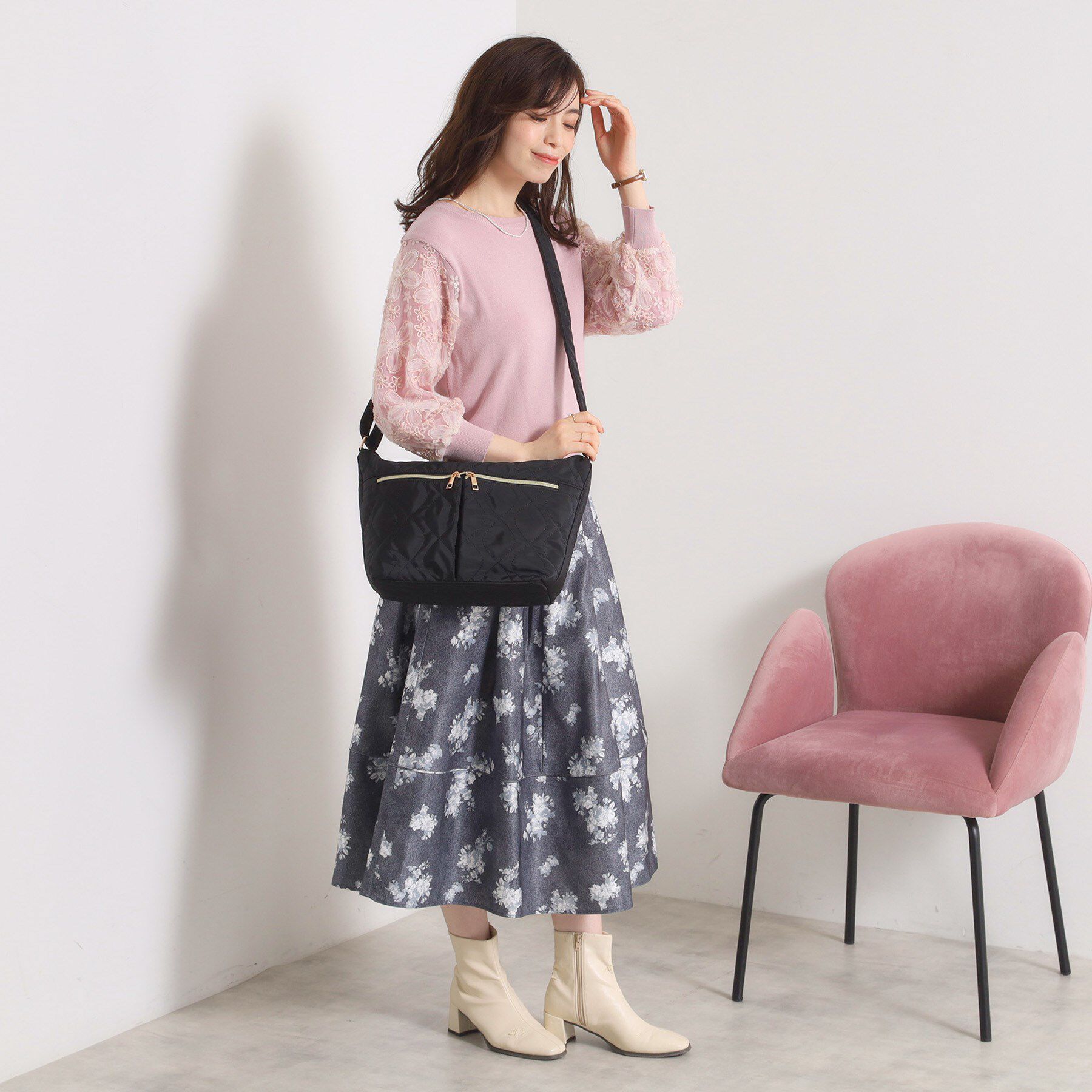 ITS&rsquo;DEMO「【6ポケット】キルトショルダー」|ショルダー・メッセンジャー|