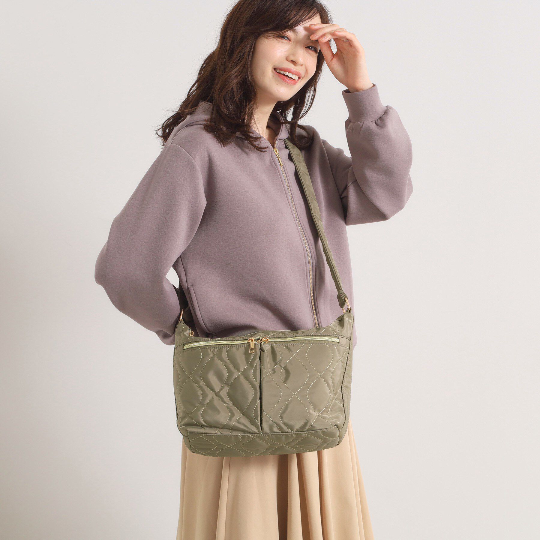 ITS&rsquo;DEMO「【6ポケット】キルトショルダー」|ショルダー・メッセンジャー|