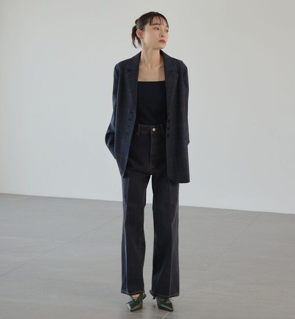 EMMEL REFINES「＜EMMEL REFINES＞EM グレンチェック テーラード ジャケット」|テーラードジャケット|