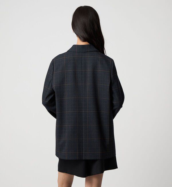 EMMEL REFINES「＜EMMEL REFINES＞EM グレンチェック テーラード ジャケット」|テーラードジャケット|