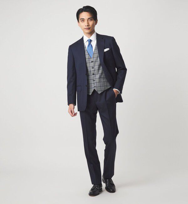 UNITED ARROWS green label relaxing「TW 柄 5B オッドベスト」|スーツ|