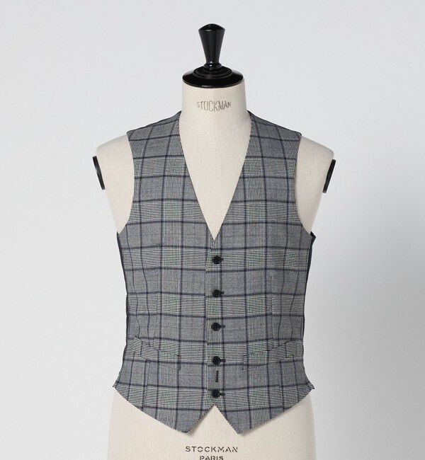 UNITED ARROWS green label relaxing「TW 柄 5B オッドベスト」|スーツ|