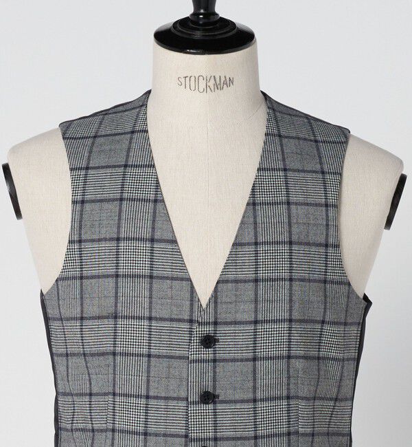 UNITED ARROWS green label relaxing「TW 柄 5B オッドベスト」|スーツ|