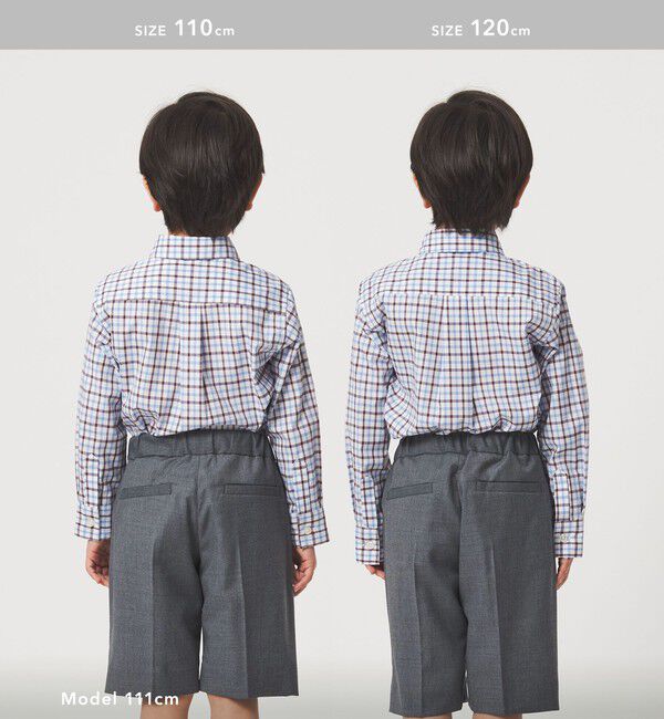 UNITED ARROWS green label relaxing「チェックシャツ / キッズ 110cm-130cm」|シャツ・ブラウス|