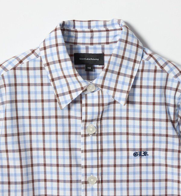 UNITED ARROWS green label relaxing「チェックシャツ / キッズ 110cm-130cm」|シャツ・ブラウス|