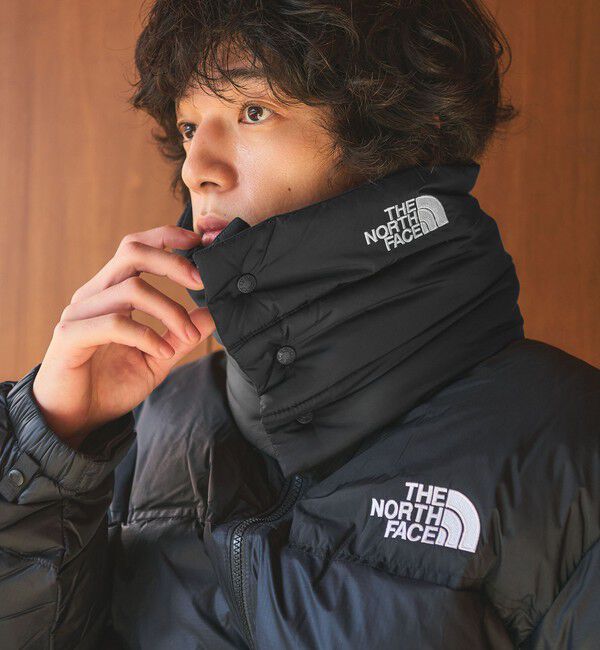 UNITED ARROWS green label relaxing「＜THE NORTH FACE＞ヌプシ ネックゲイター」|マフラー|BLACK