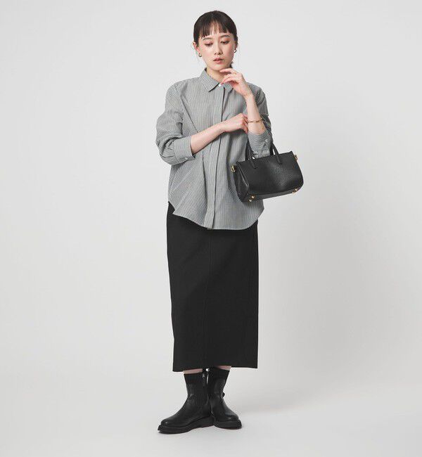 UNITED ARROWS green label relaxing「ニット タートル ベスト &times; シャツ セット」|シャツ・ブラウス|