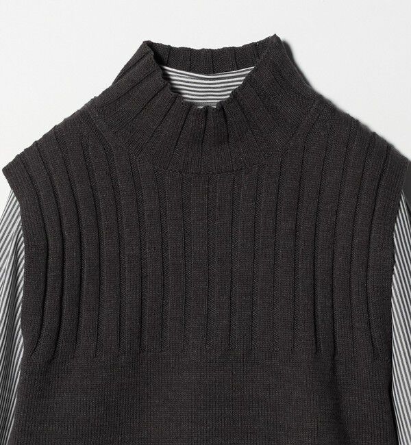 UNITED ARROWS green label relaxing「ニット タートル ベスト &times; シャツ セット」|シャツ・ブラウス|