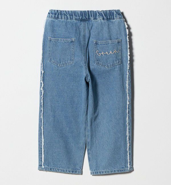 UNITED ARROWS green label relaxing「フリンジデザイン デニム パンツ / キッズ  100cm-160cm」|デニム|