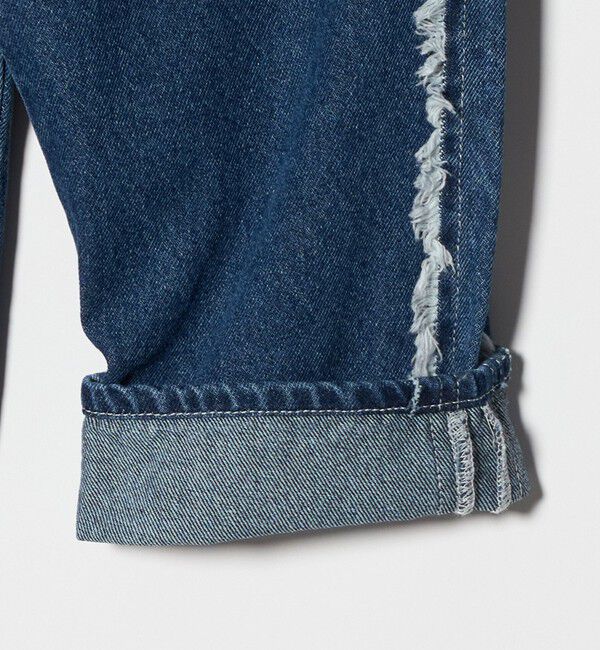 UNITED ARROWS green label relaxing「フリンジデザイン デニム パンツ / キッズ  100cm-160cm」|デニム|