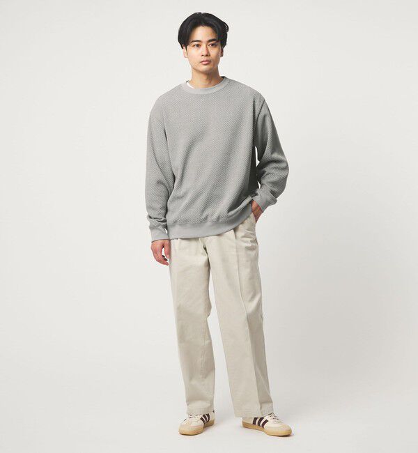 UNITED ARROWS green label relaxing「ツイル モール クルーネック カットソー」|Tシャツ・カットソー|