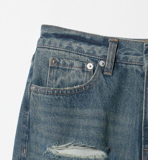 ATTISESSION「＜ATTISESSION＞スリム ストレート デニム パンツ」|デニム|