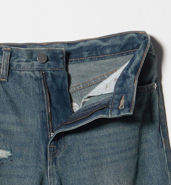 ATTISESSION「＜ATTISESSION＞スリム ストレート デニム パンツ」|デニム|