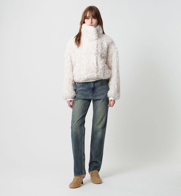 ATTISESSION「＜ATTISESSION＞スリム ストレート デニム パンツ」|デニム|