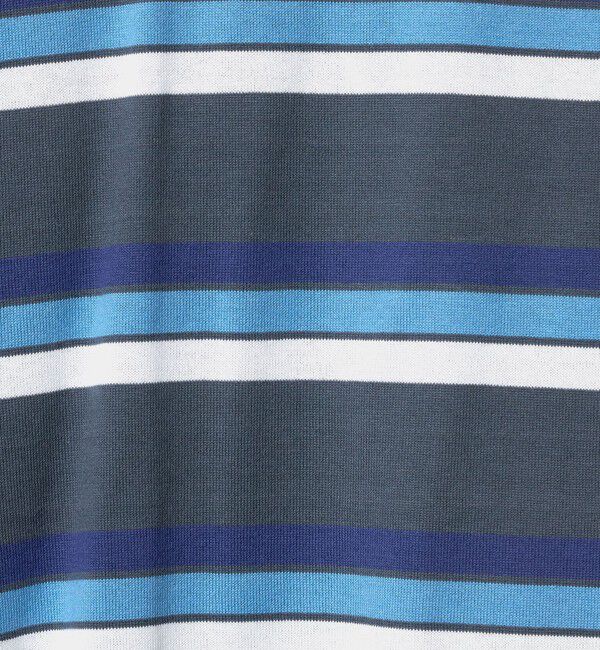 BEAUTY&YOUTH UNITED ARROWS「＜Americana＞マルチボーダー スリーブレス トップス/ブラック」|Tシャツ・カットソー|