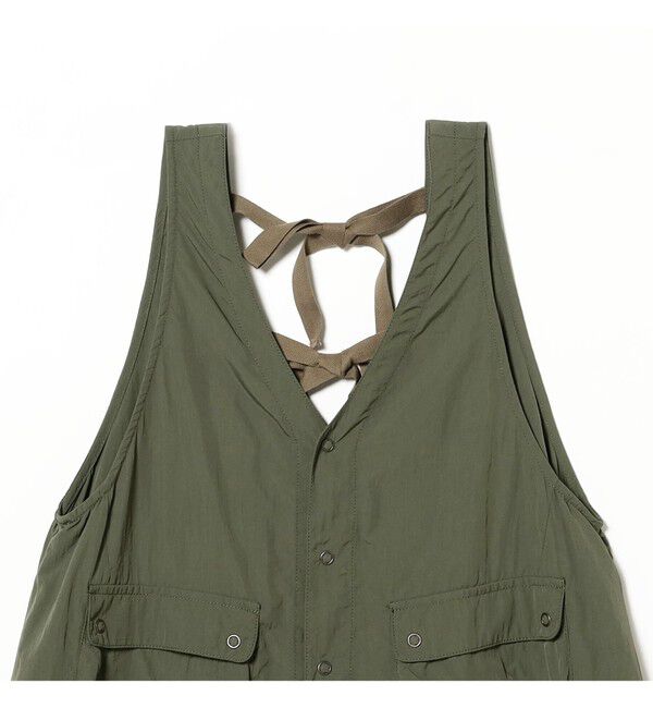 BEAMSBOY「ナイロン タッサー C-1 ノースリーブ ワンピース」|ワンピース|