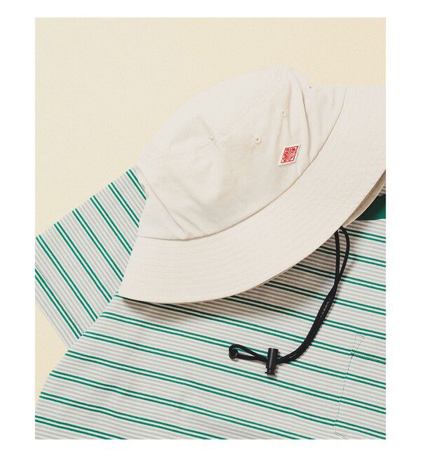 Ray BEAMS 「DANTON / POLYESTER BUCKET HAT」|ハット|IVORY