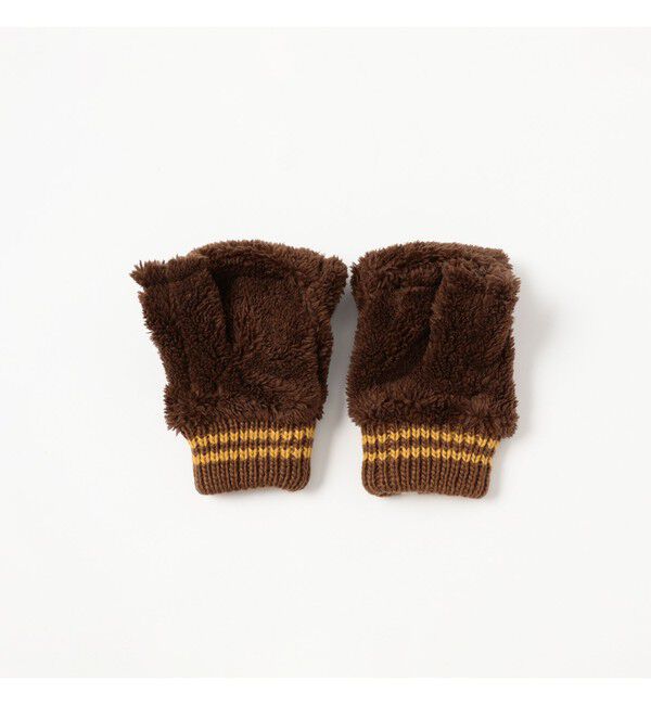 BEAMSBOY「【別注】Champion / ボア グローブ 25FW」|手袋|