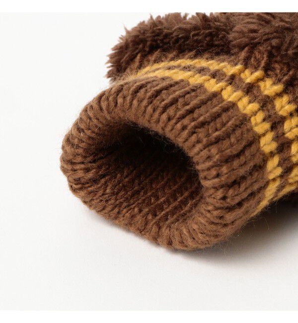 BEAMSBOY「【別注】Champion / ボア グローブ 25FW」|手袋|