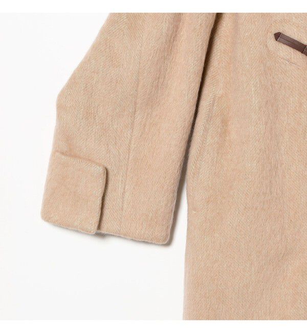 BEAMSBOY「maturely / シャギー ヘリンボーン ダッフルコート」|ダッフルコート|