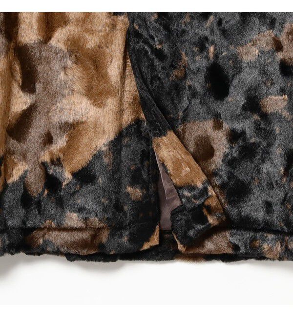 Ray BEAMS 「RBS / フェイクファー ステンカラー コート」|ダッフルコート|