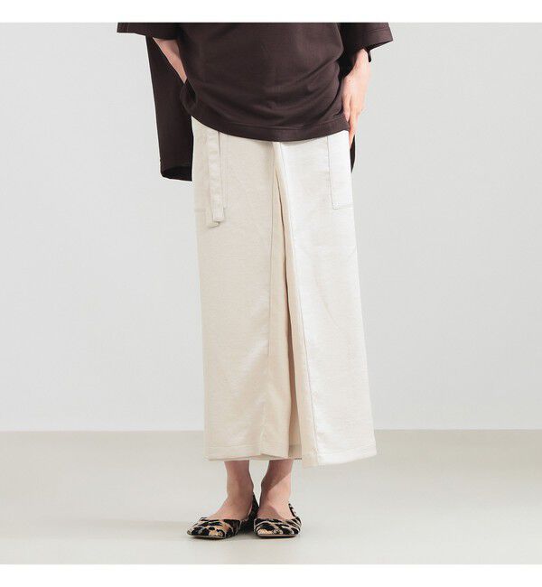 Demi-Luxe BEAMS 「COG THE BIGSMOKE / MINA ラップスカート」|スカート|