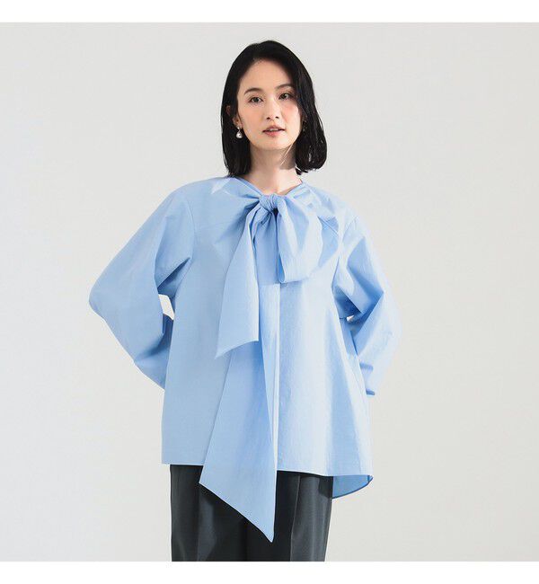 Demi-Luxe BEAMS 「マルチウェイ ボウタイ ブラウス」|シャツ・ブラウス|