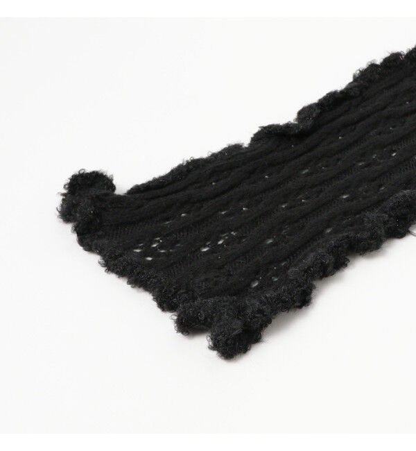 Ray BEAMS 「フリル フード マフラー」|マフラー|