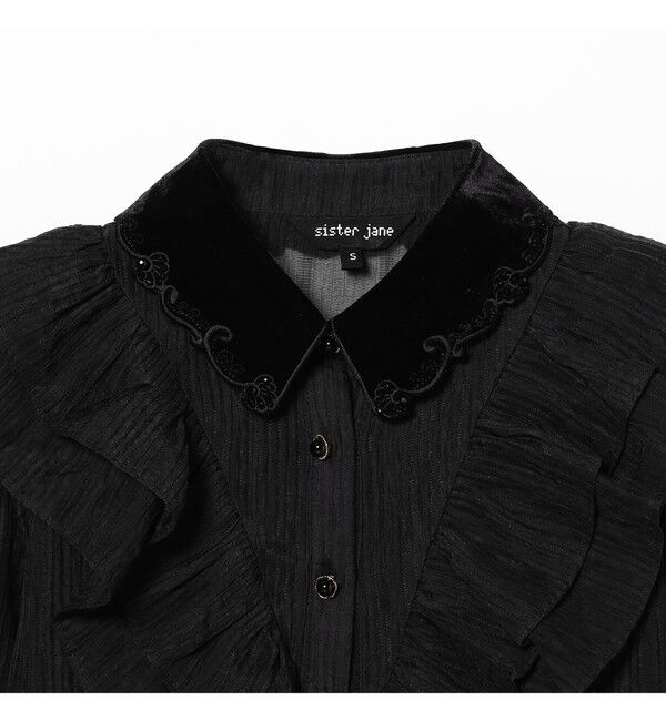 Ray BEAMS 「sister jane /Kelly Ruffle Blouse」|シャツ・ブラウス|