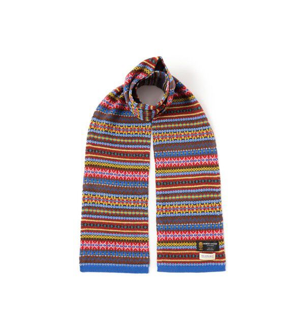 BEAMSBOY「【別注】ROBERT MACKIE / フェアアイル マフラー」|マフラー|