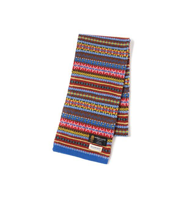 BEAMSBOY「【別注】ROBERT MACKIE / フェアアイル マフラー」|マフラー|