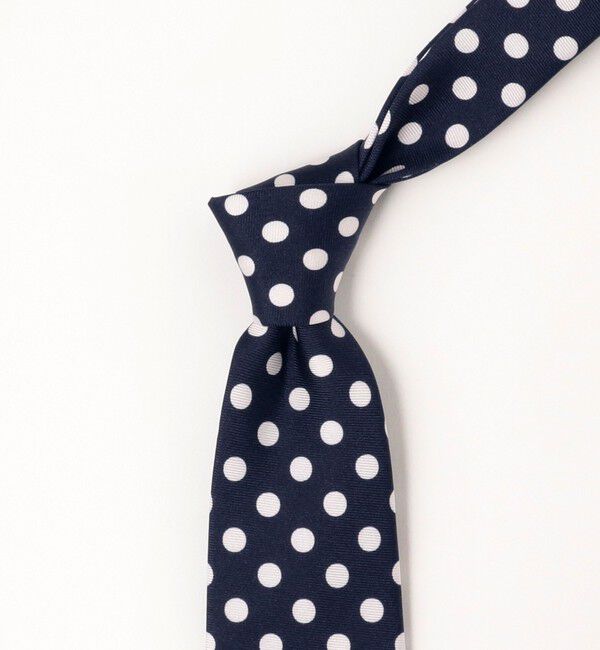 BEAMS PLUS「BEAMS PLUS / Silk Tie Dot Print」|ネクタイ・蝶ネクタイ|