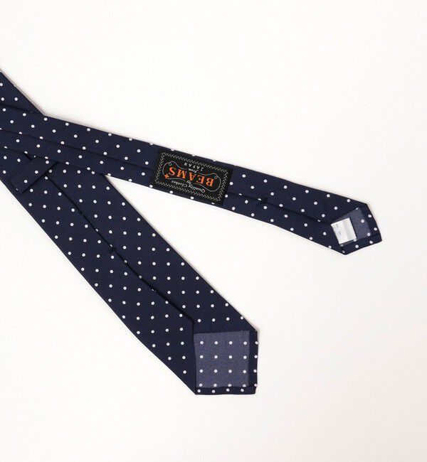 BEAMS PLUS「BEAMS PLUS / Silk Tie Dot Print」|ネクタイ・蝶ネクタイ|