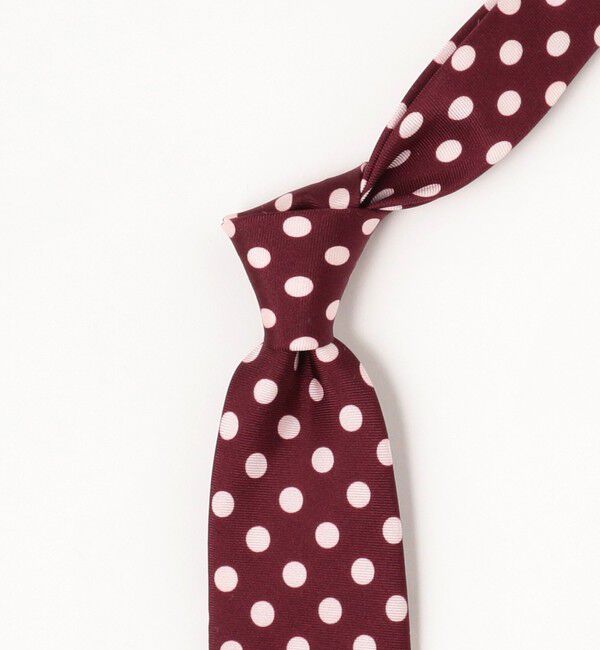 BEAMS PLUS「BEAMS PLUS / Silk Tie Dot Print」|ネクタイ・蝶ネクタイ|