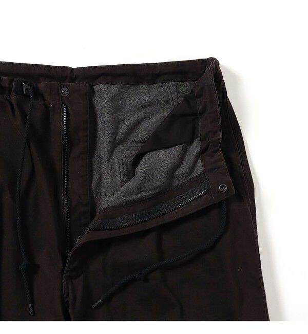 BEAMS「ブラッシュ オーバーパンツ」|チノ|