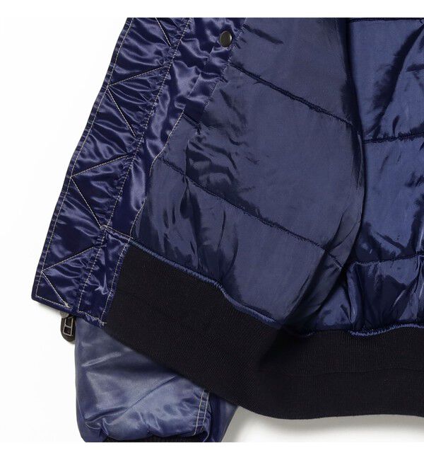 BEAMS「ワイドショートフィット B-15タイプ フライトジャケット」|ブルゾン・スタジャン|