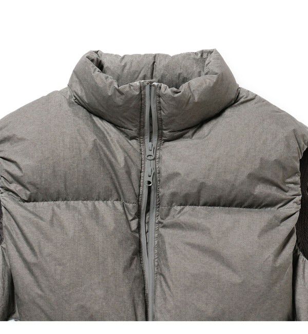 BEAMS「ワイドフィット フェード ダウンベスト」|ベスト・ジレ|