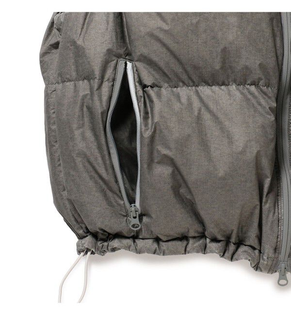 BEAMS「ワイドフィット フェード ダウンベスト」|ベスト・ジレ|