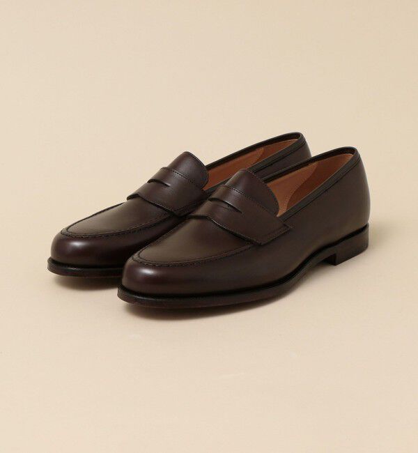 SHIPS「CROCKETT＆JONES: BOSTON コイン ローファー」|その他|ブラウン