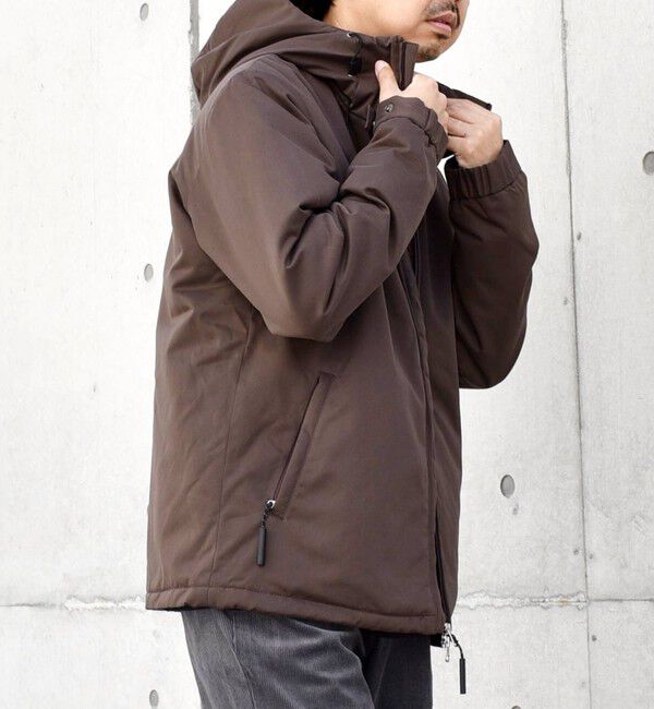 SHIPS any「SHIPS any:  ユーティリティー ZIPポケット 中綿マウンテンパーカー 24FW◇」|ブルゾン・スタジャン|